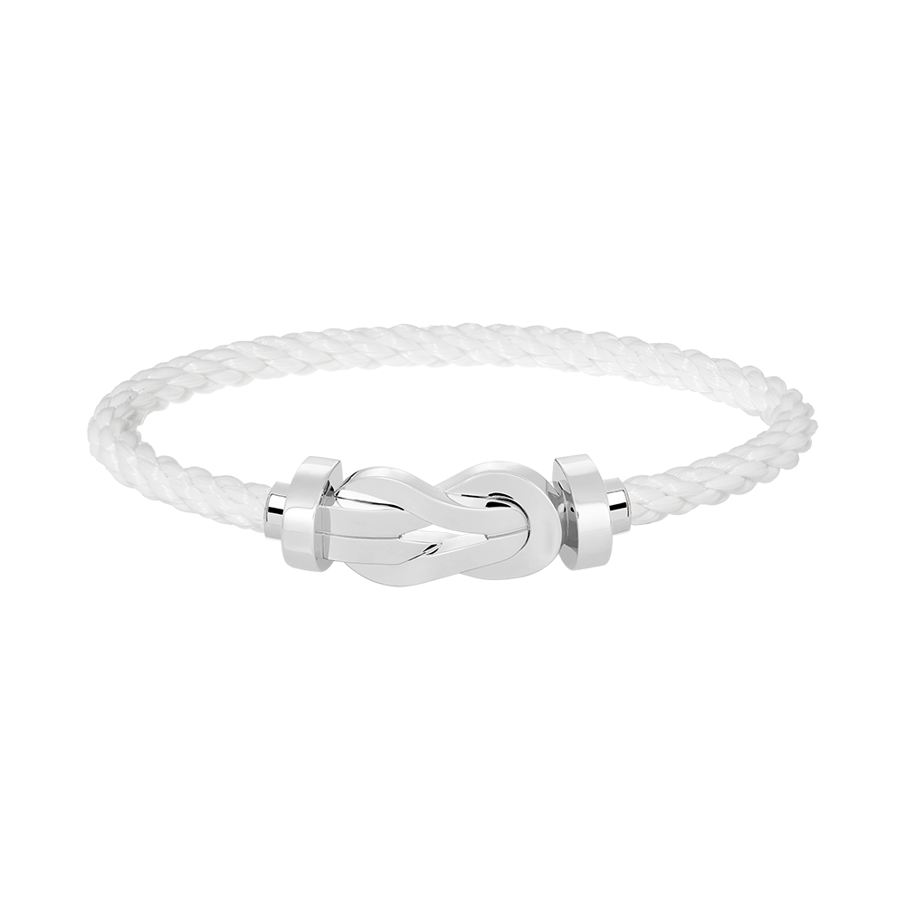 [Glimmer]CHANCE LARGE 8 FIGURE BUCKLE NO DIAMOND BRACELET SILVER