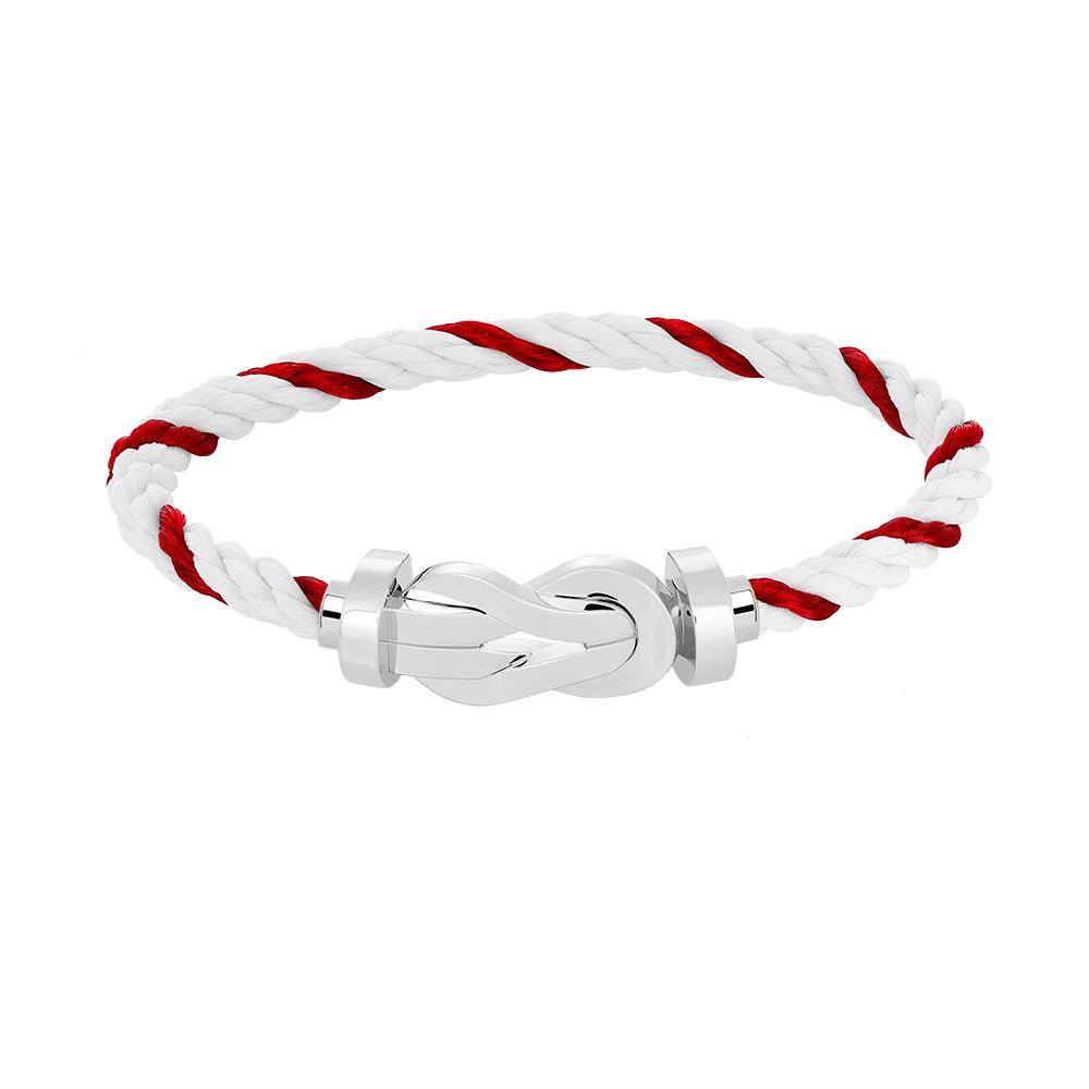 [Glimmer]CHANCE LARGE 8 FIGURE BUCKLE NO DIAMOND BRACELET SILVER