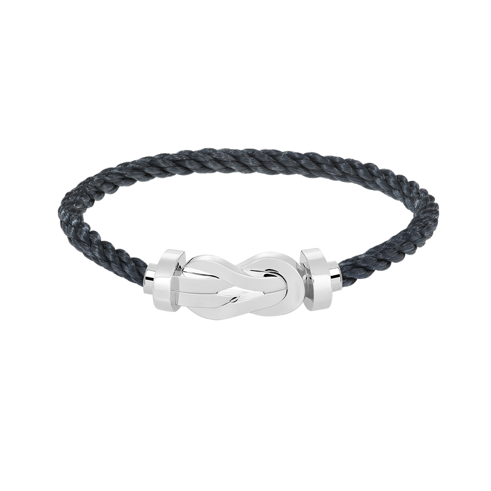 [Glimmer]CHANCE LARGE 8 FIGURE BUCKLE NO DIAMOND BRACELET SILVER