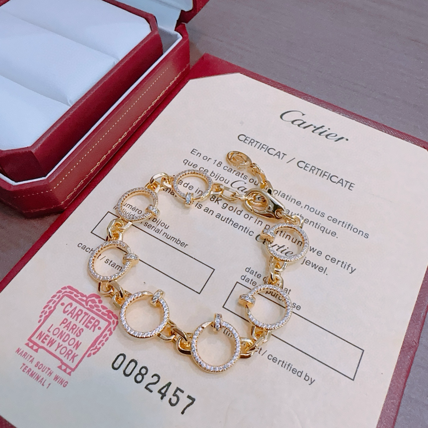 [Glimmer Jewelry] LOVE&JUSTE BRACELET DIAMONDS