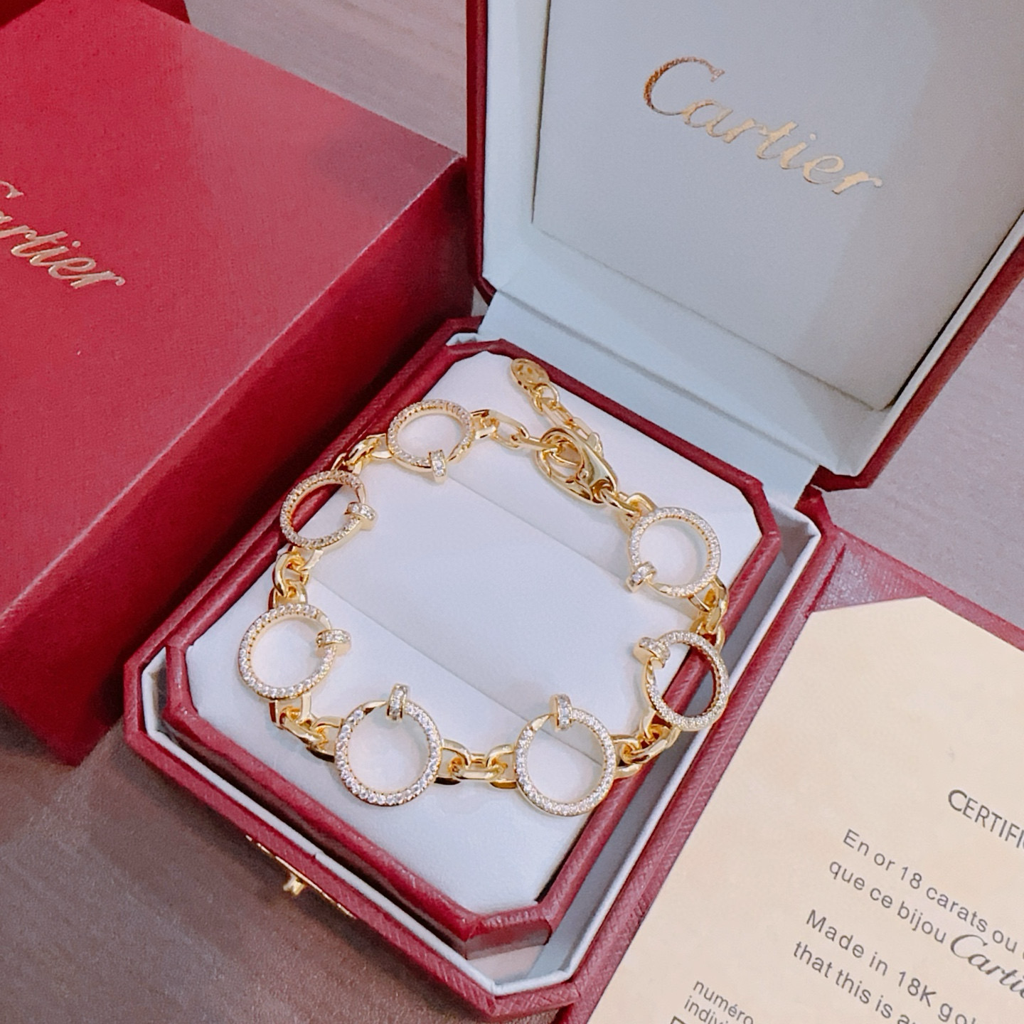 [Glimmer Jewelry] LOVE&JUSTE BRACELET DIAMONDS
