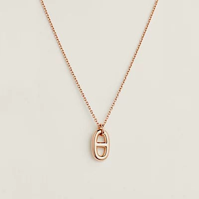 [Glimmer]HM PIG NOSE NECKLACE