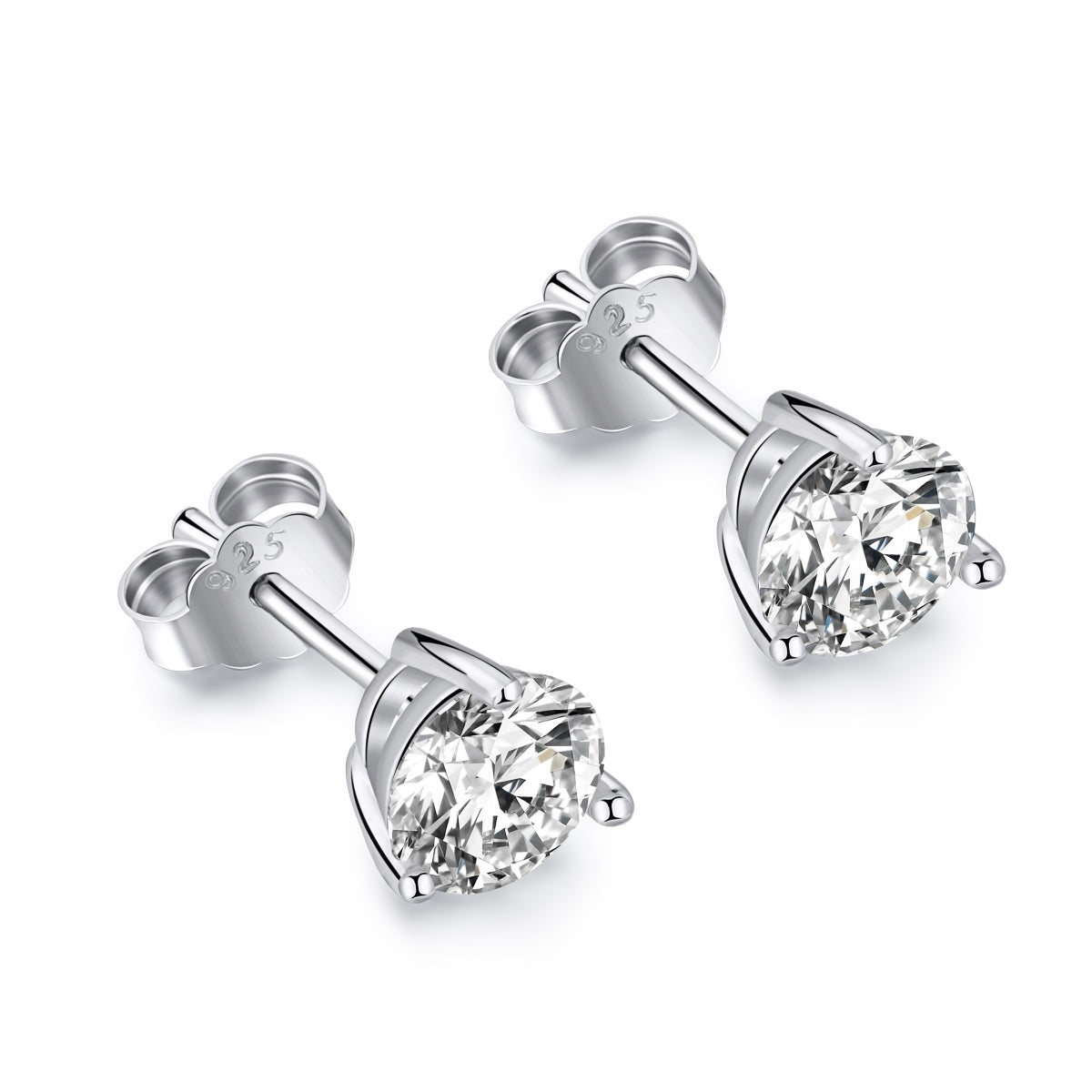 [Glimmer Jewelry]Dainty Round Shape Earrings