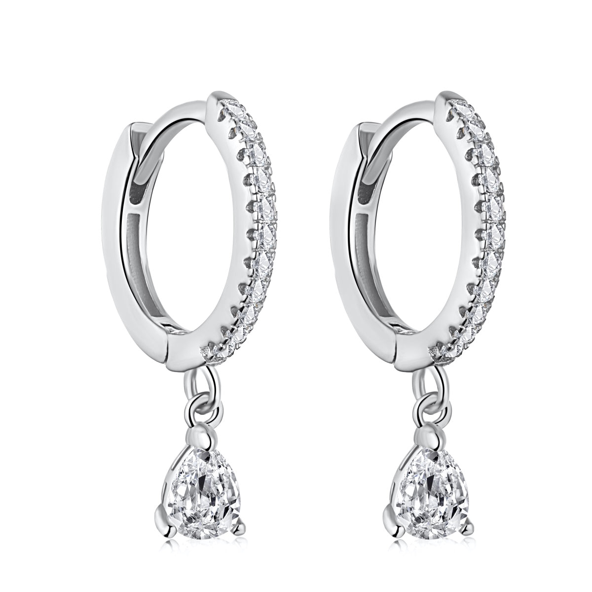 [Glimmer Jewelry]Luxurious Geometric Drop Earrings