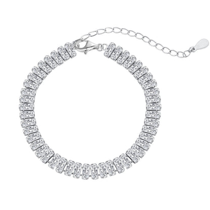 [Glimmer Jewelry]Exquisite Emerald Cut Daily Bracelet