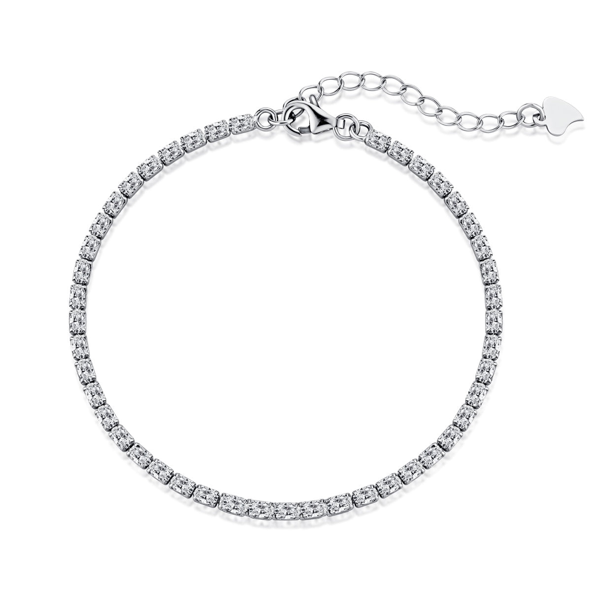 [Glimmer Jewelry]エメラルドカット ブレスレット