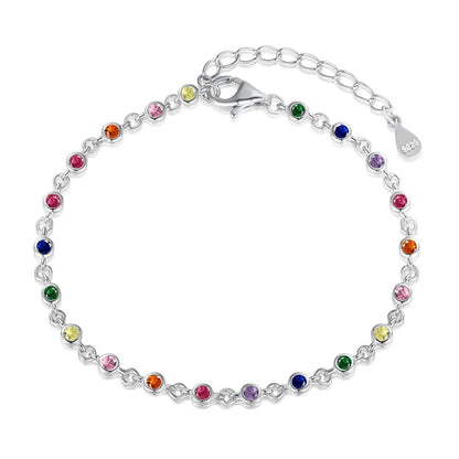 [Glimmer Jewelry]Colorful Bead Array Bracelet