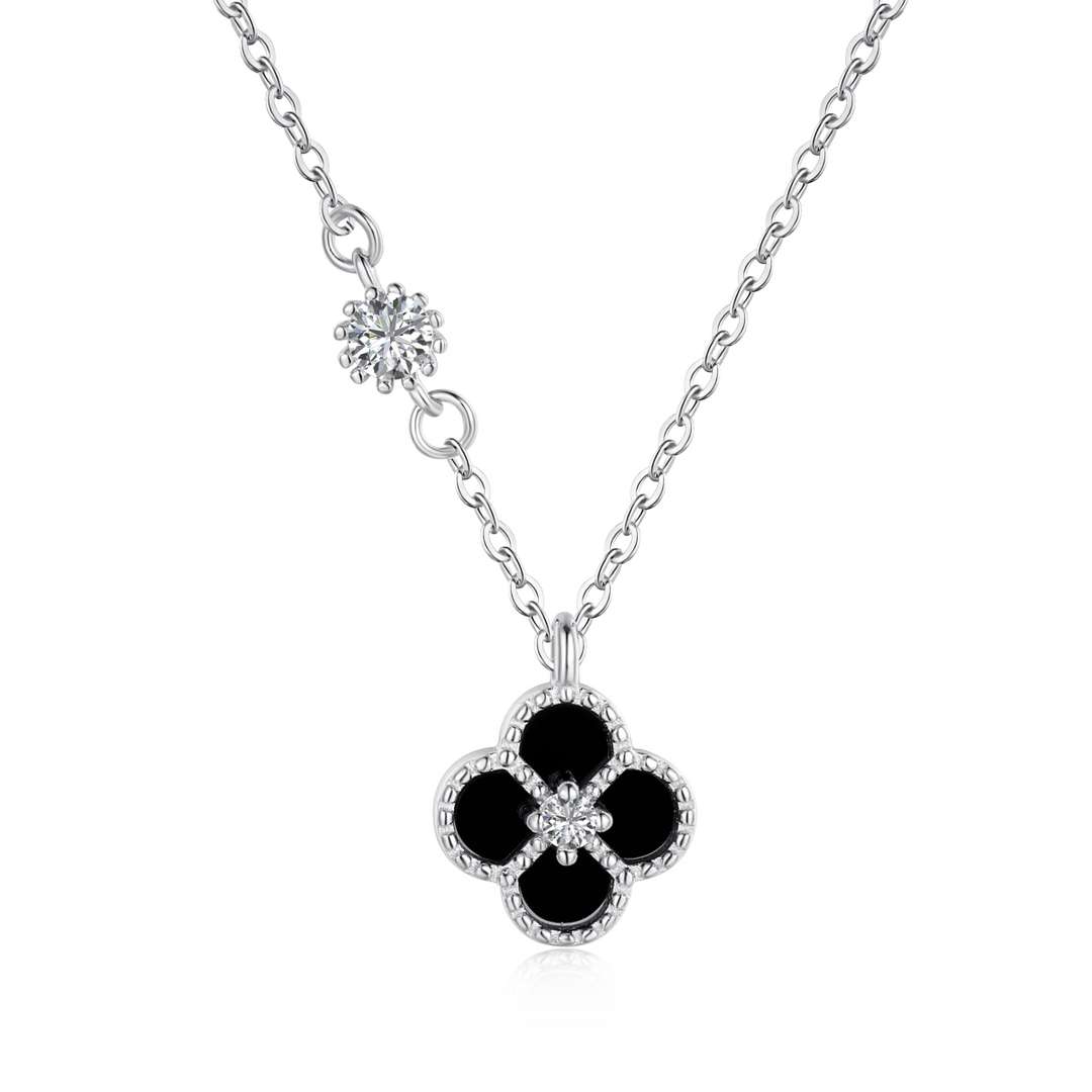 [Glimmer Jewelry]Delicate Flower Shape Necklace