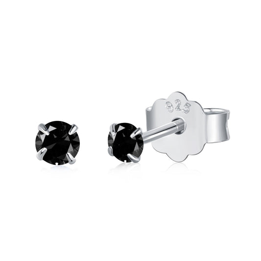 [Glimmer Jewelry]Delicate Solitaire Earrings