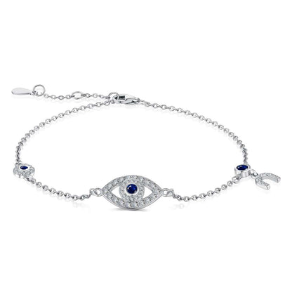[Glimmer Jewelry]華奢な目玉形ネックレス
