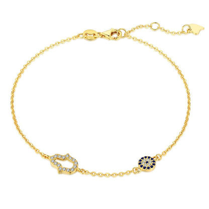 [Glimmer Jewelry]Gost Shape & Round Shape Necklace