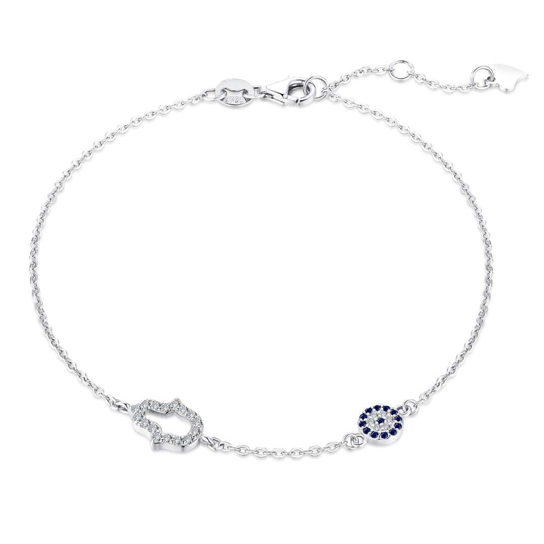 [Glimmer Jewelry]Gost Shape & Round Shape Necklace