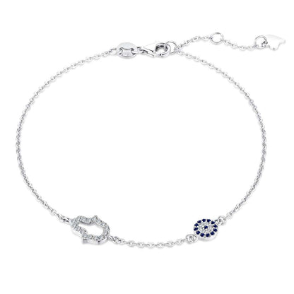 [Glimmer Jewelry]Gost Shape & Round Shape Necklace