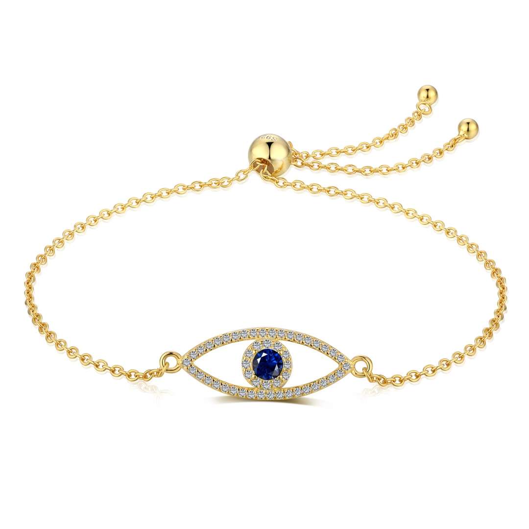 [Glimmer Jewelry]デビルズアイ ホローデザインブレスレット