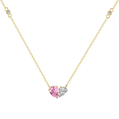 [Glimmer Jewelry]Unique Heart Shape Necklace