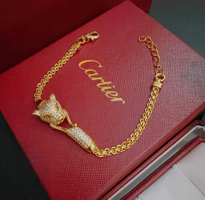 [Glimmer Jewelry] PANTHERE  BRACELET DIAMONDS
