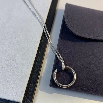[Glimmer]JUSTE NECKLACE SILVER