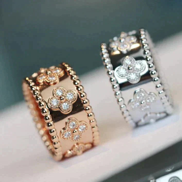 [Glimmer]CLOVER KALEIDOSCOPE RING 10MM
