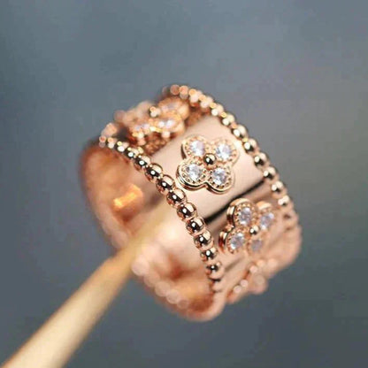 [Glimmer]CLOVER KALEIDOSCOPE RING 10MM