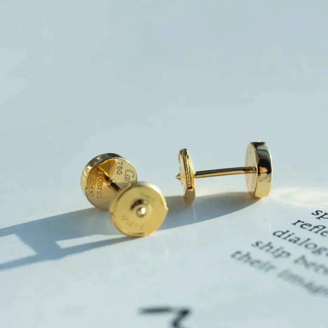 [Glimmer]LOVE EARRINGS GOLD 10MM