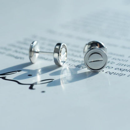 [Glimmer]LOVE EARRINGS SILVER 10MM