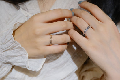 [Glimmer]LOVE RING 2.65MM DIAMOND