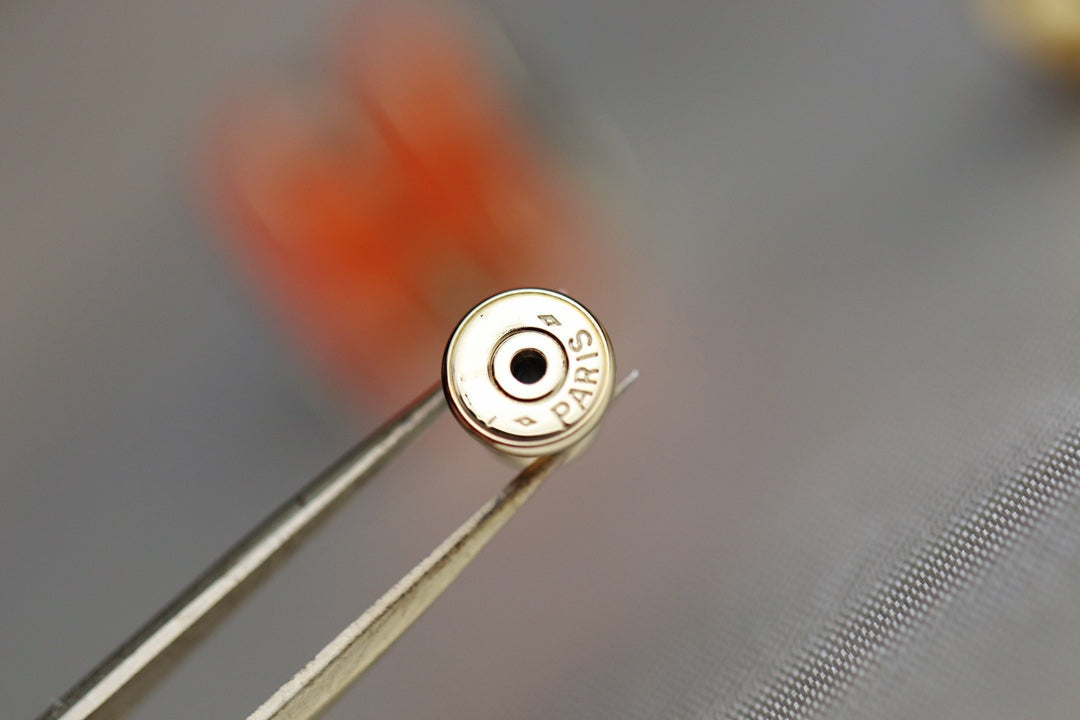 [Glimmer]MINI POP H EARRINGS ORANGE