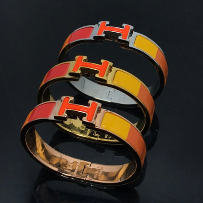 [Glimmer]H BRACELET ORANGE RAINBOW CERAMIC