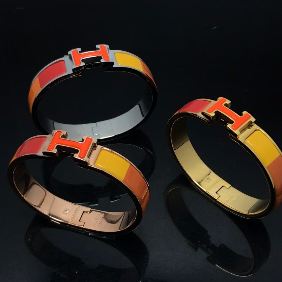 [Glimmer]H BRACELET ORANGE RAINBOW CERAMIC