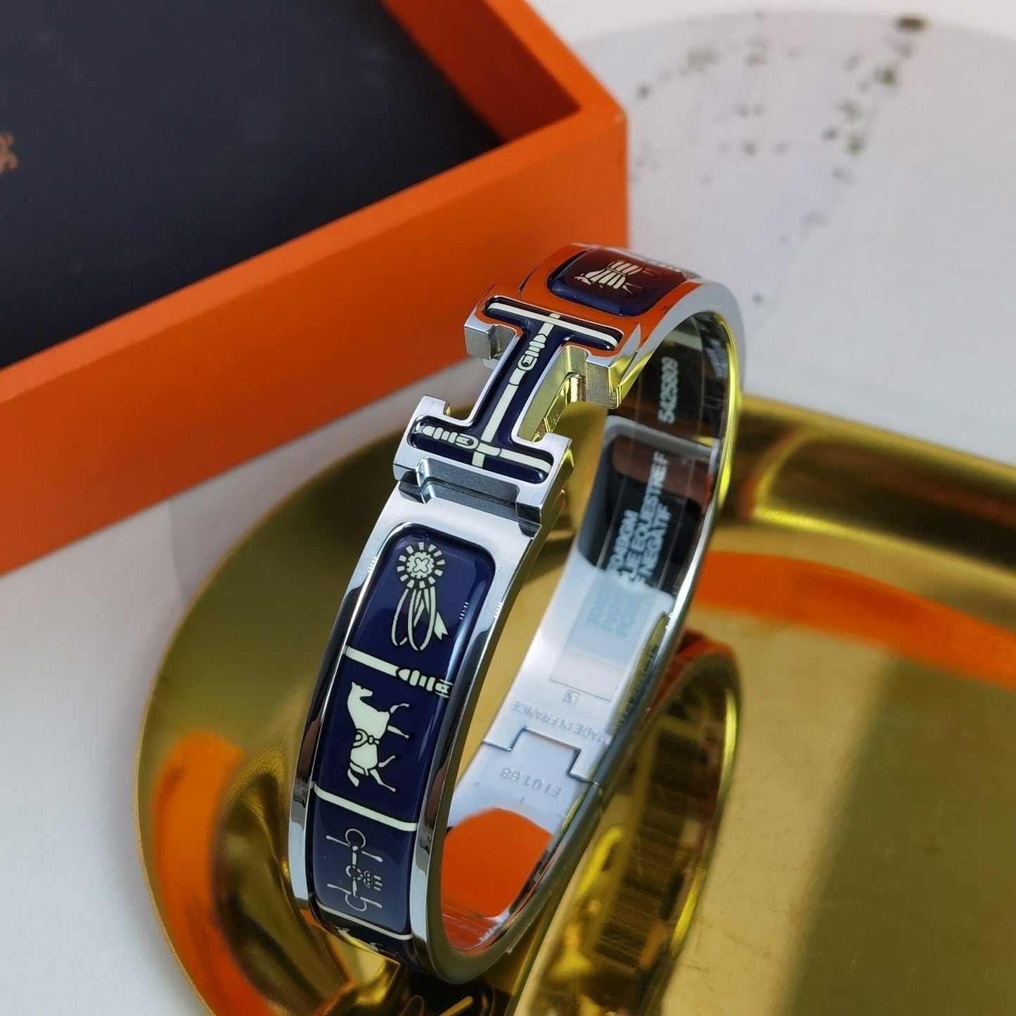 [Glimmer]H COUVERTURES DARK BLUE BRACELET