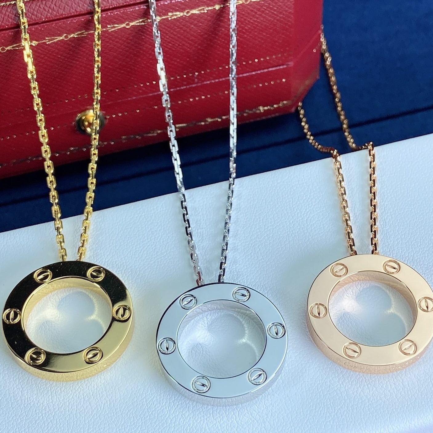 [Glimmer]LOVE NECKLACE 16MM