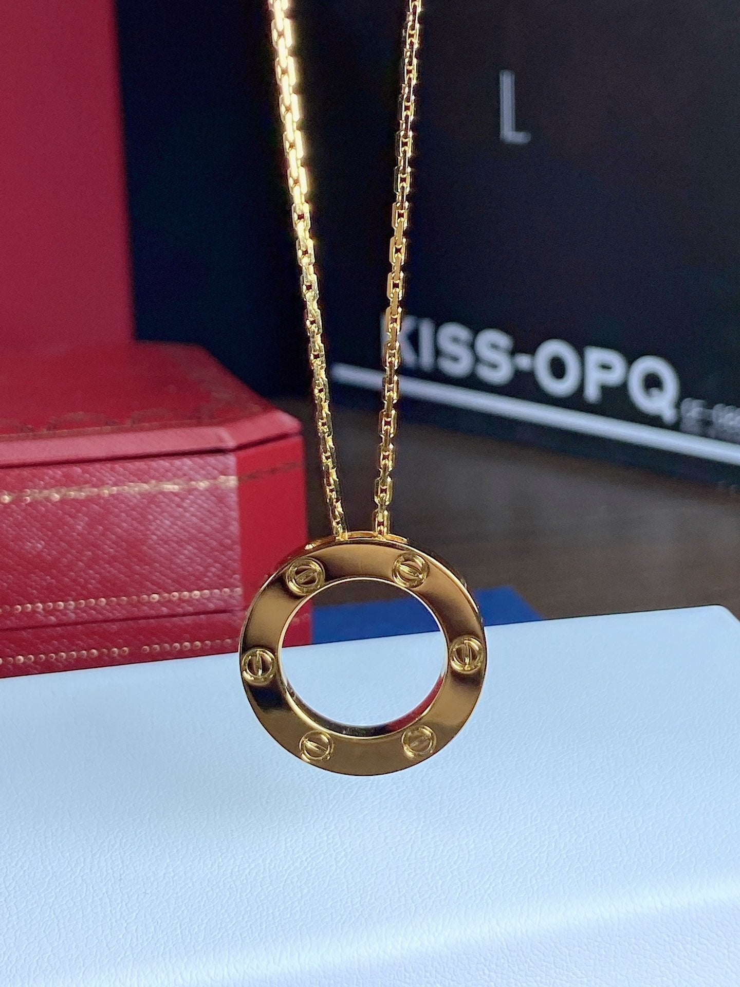 [Glimmer]LOVE NECKLACE 16MM
