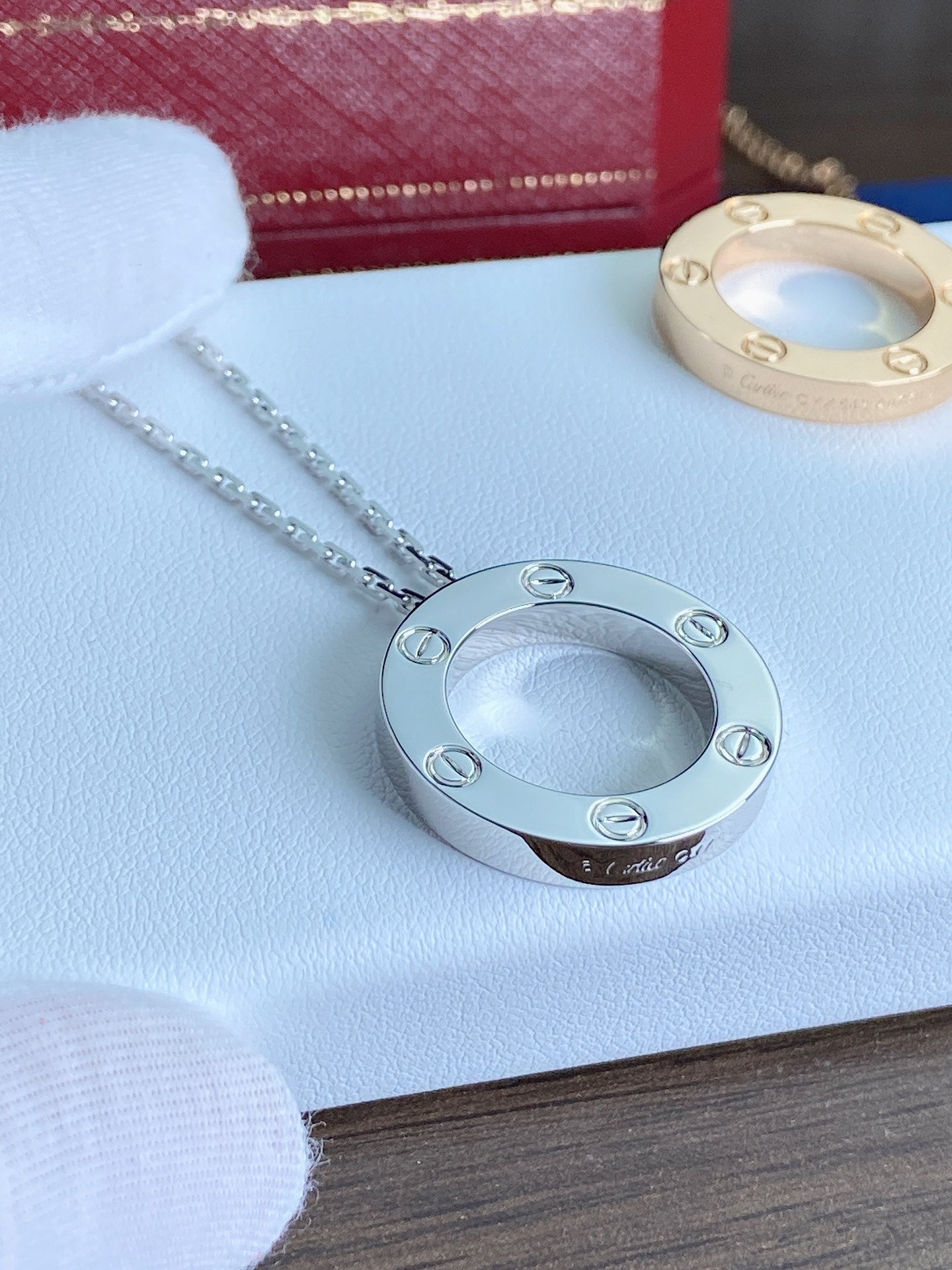 [Glimmer]LOVE NECKLACE 16MM