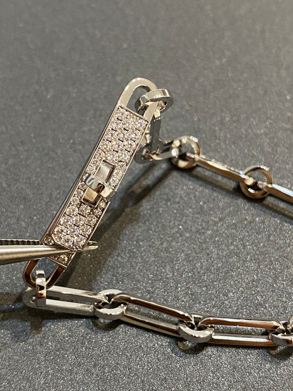 [Glimmer]CHAINE BRACELET SMALL MODEL DIAMOND