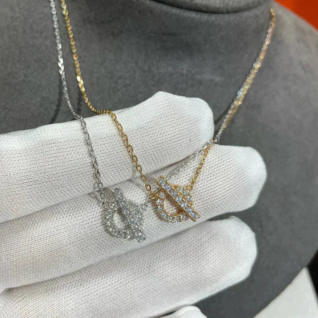 [Glimmer]ECHAPEE NECKLACE DIAMOND