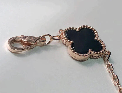 [Glimmer]CLOVER 5 MOTIFS MULTICOLOR BRACELET