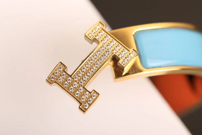 [Glimmer]H CLOUD BLUE BRACELET GOLD DIAMOND