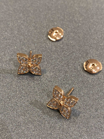 [Glimmer]STAR DIAMOND EARRINGS