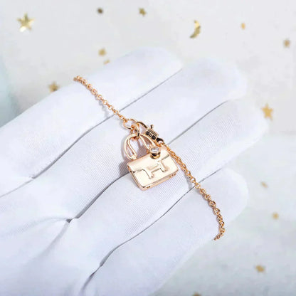 [Glimmer]AMULETTE PEDANT Glimmer GOLD NECKLACE