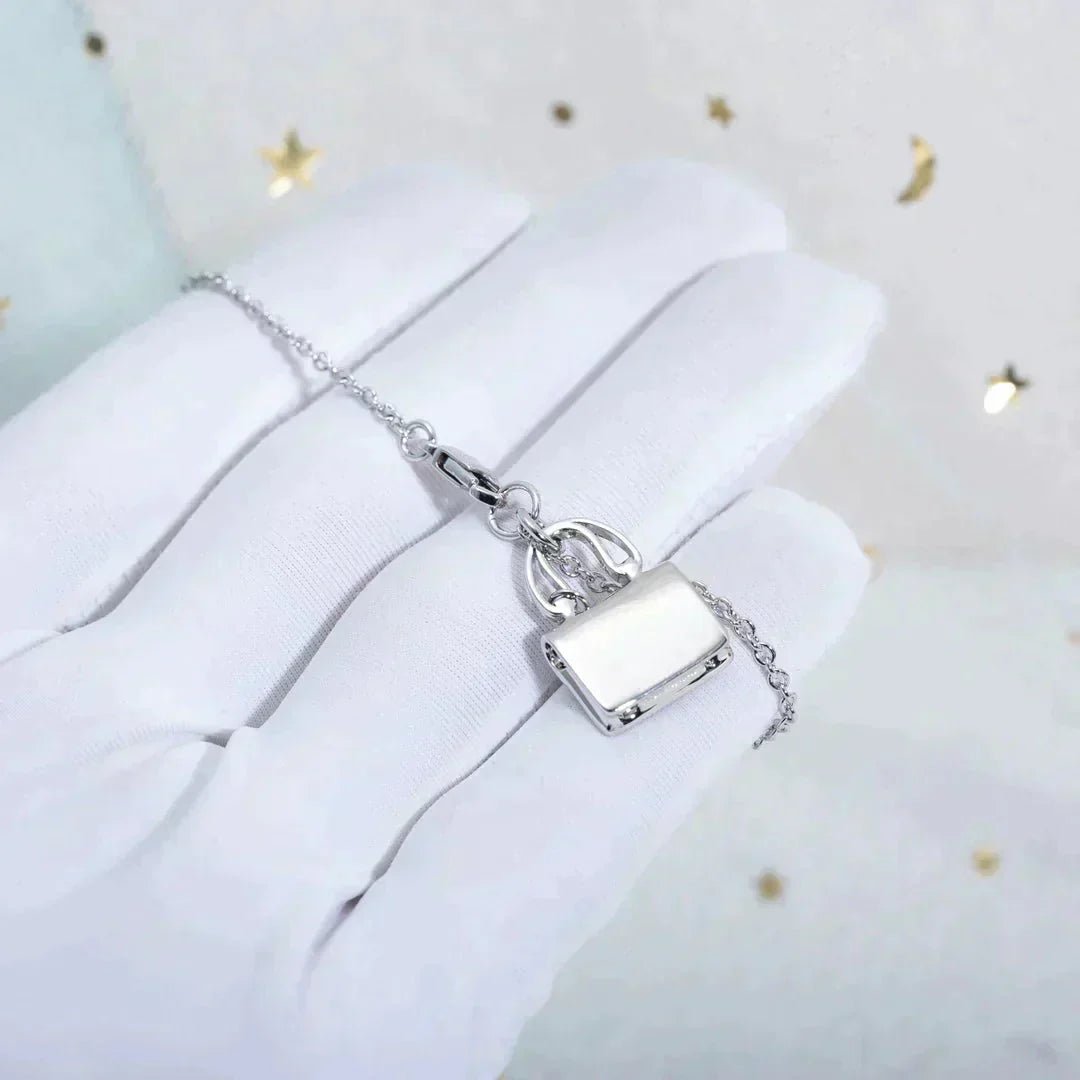 [Glimmer]AMULETTE PEDANT SILVER NECKLACE