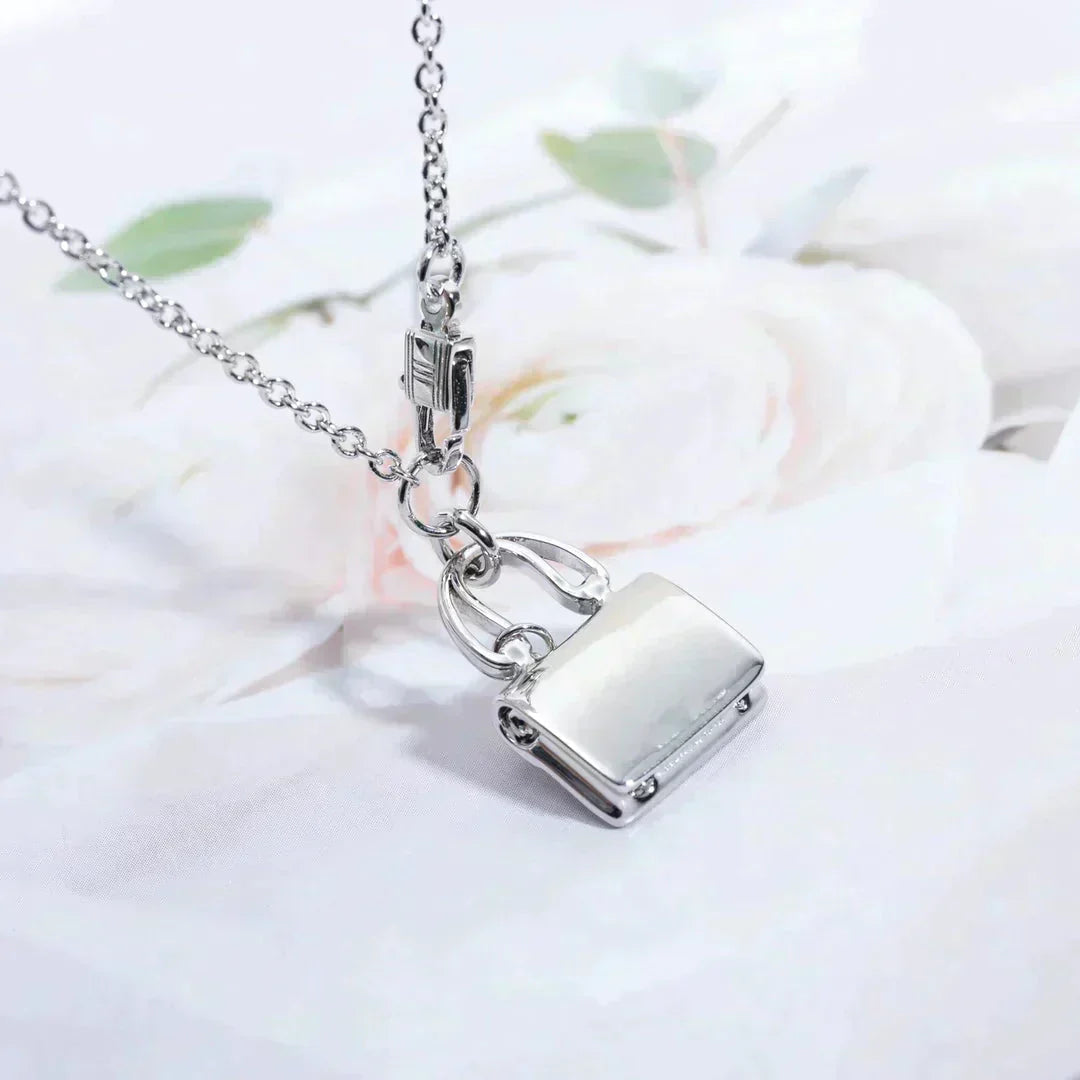 [Glimmer]AMULETTE PEDANT SILVER NECKLACE