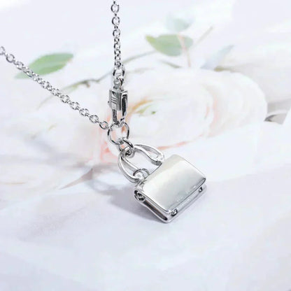 [Glimmer]AMULETTE PEDANT SILVER NECKLACE