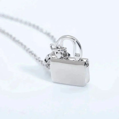 [Glimmer]AMULETTE PEDANT SILVER NECKLACE
