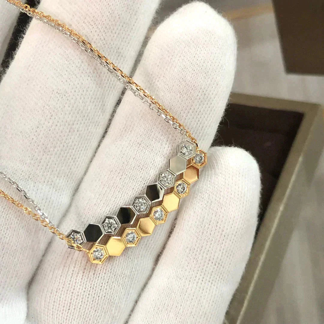[Glimmer]BEE LOVE NECKLACE DIAMOND