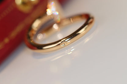 [Glimmer]ジュストリング 2.65MM ゴールドダイヤモンド