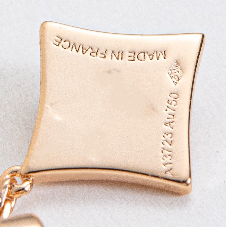 [Glimmer]STAR DIAMONDS EARRINGS GOLD