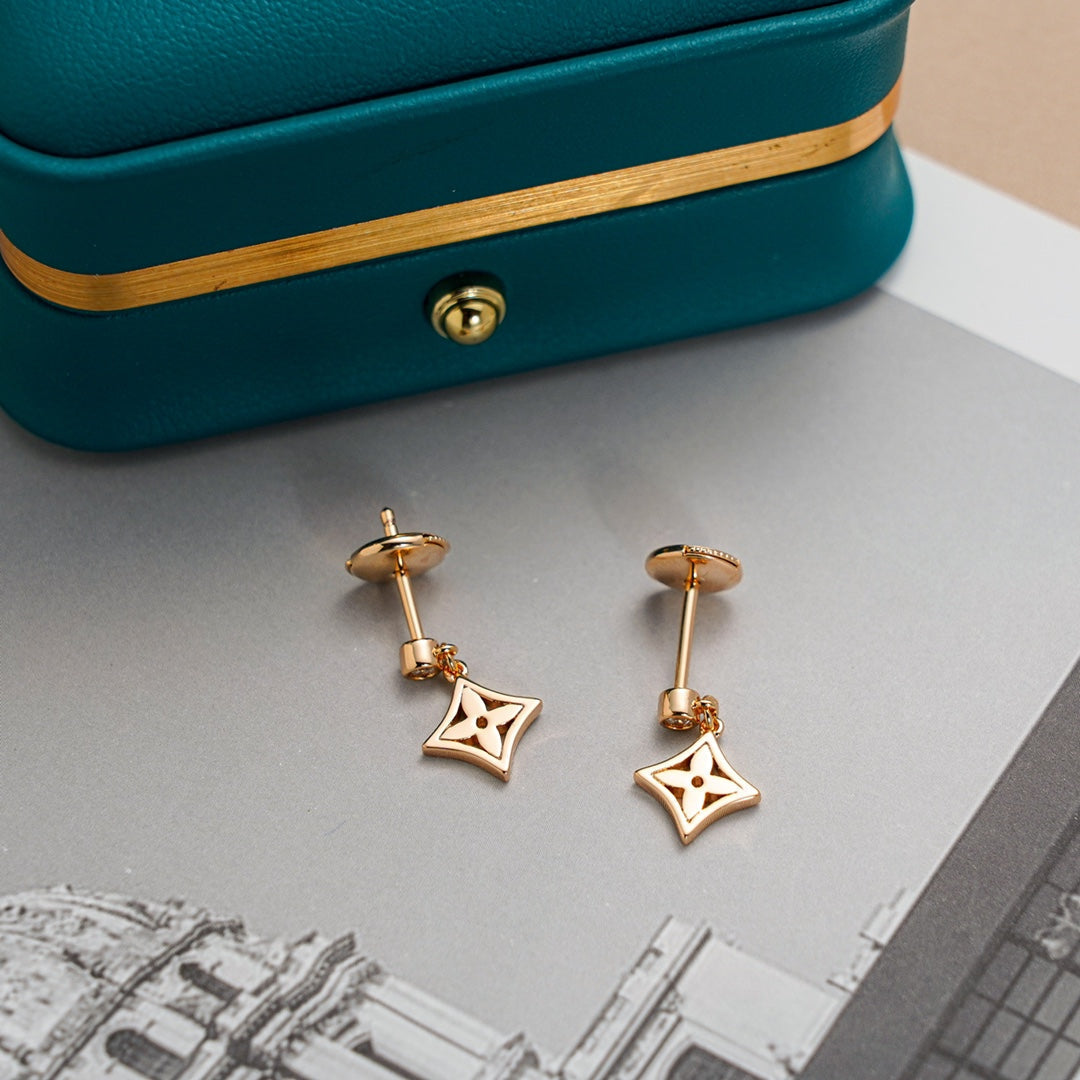 [Glimmer]STAR EARRINGS GOLD