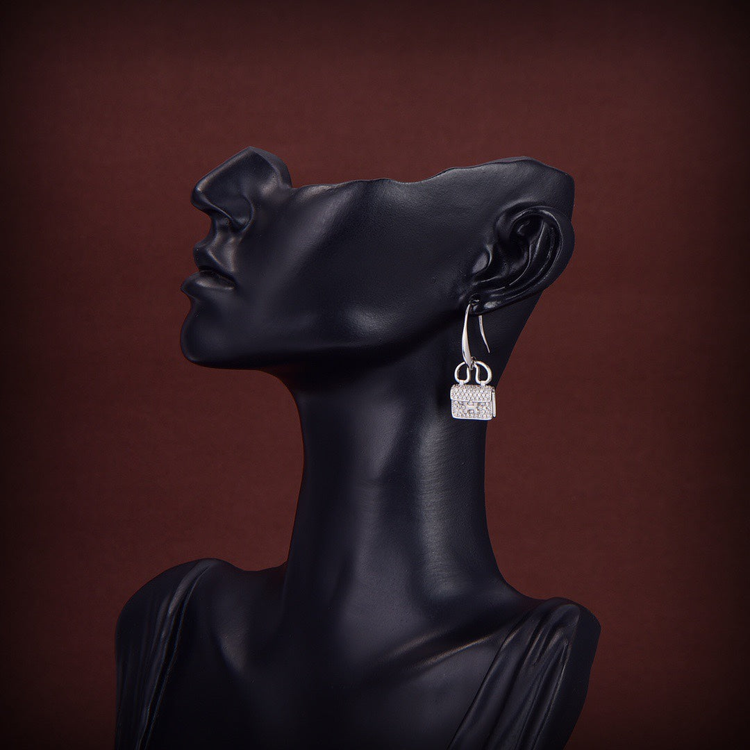 [Glimmer]KELLY DIAMOND EARRINGS