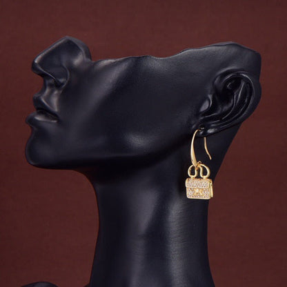 [Glimmer]KELLY DIAMOND EARRINGS