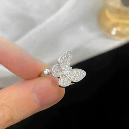 [Glimmer]BUTTERFLY DIAMOND RING